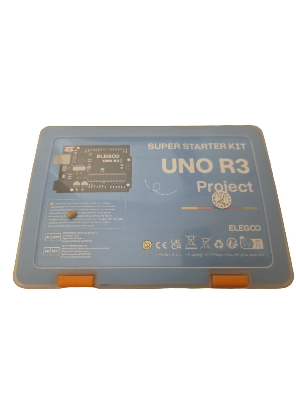 ELEGOO UNO R3 Super Starter Kit Arduino Electronics Project Kit Open Box